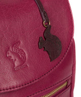 'Simone' Orchid Leather Backpack image 8