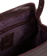 'Simone' Plum Leather Backpack image 5