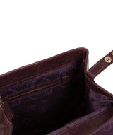 'Simone' Plum Leather Backpack image 7