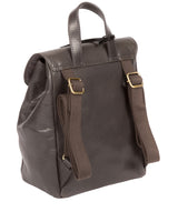 'Simone' Slate Leather Backpack image 3