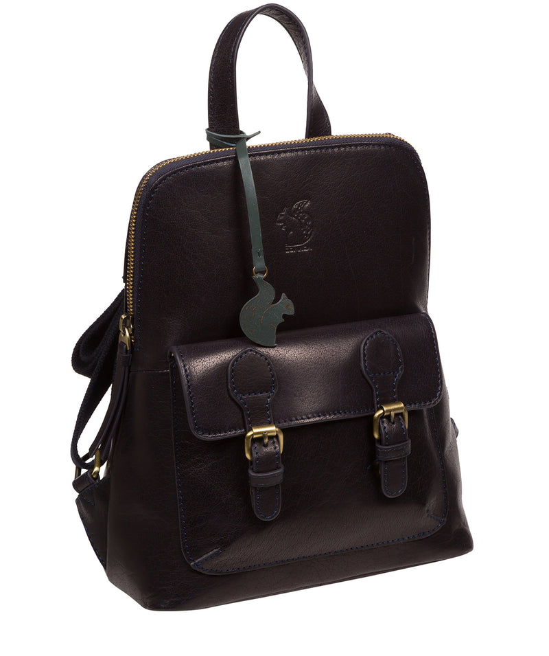 Conkca London Originals Collection Bags: Copy of 'Kendal' Black Leather Backpack