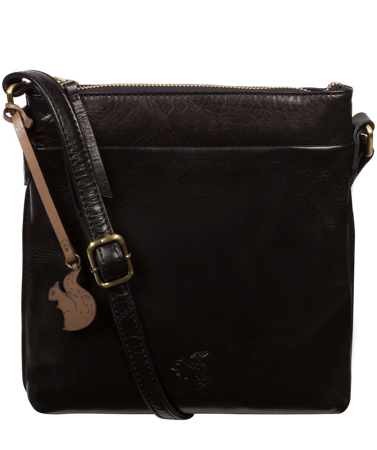 Nikita crossbody bag side profile with adjustable strap