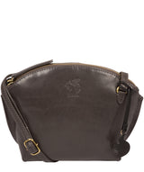 'Wym' Slate Leather Cross Body Bag image 1