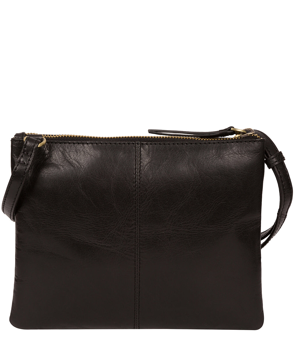 Black Leather Crossbody Bag 'Tillie' by Conkca London – Pure Luxuries ...
