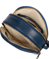 'Rolla' Snorkel Blue Leather Cross Body Bag image 4