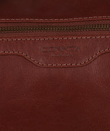 'Edu' Conker Brown Leather Holdall
