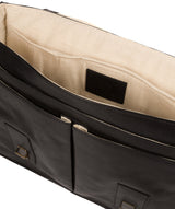 'Scolari' Black Leather Briefcase image 4