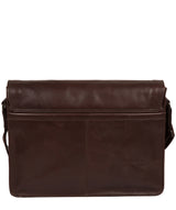 'Zagallo' Dark Brown Leather Messenger Bag image 3