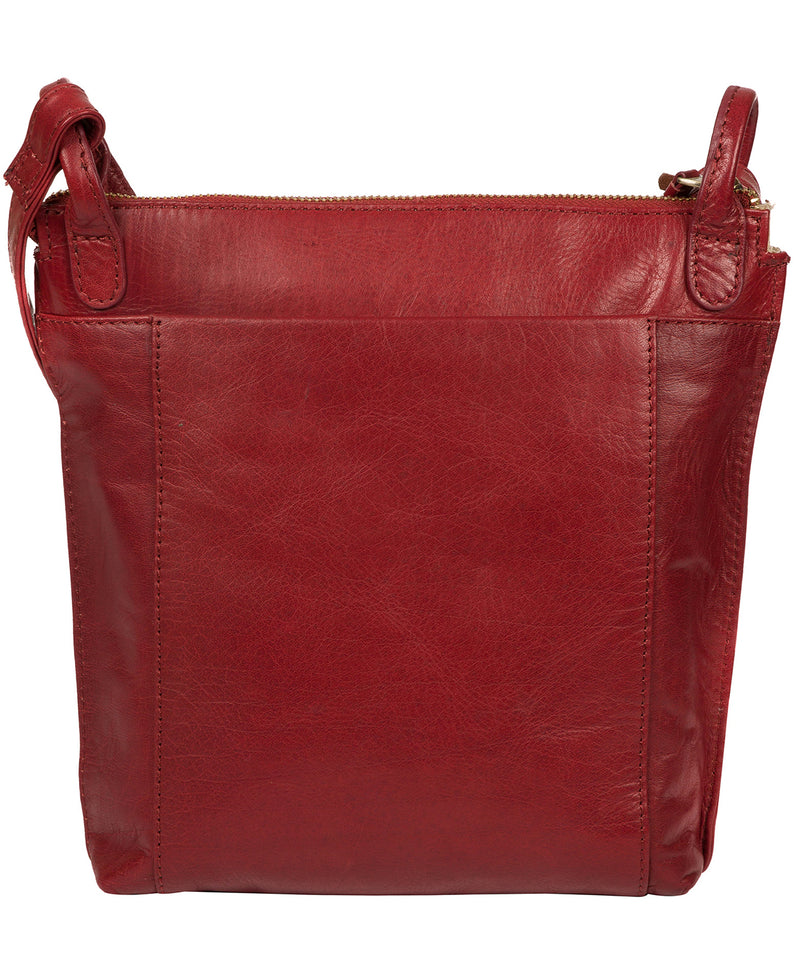 'Rego' Chilli Pepper Leather Cross Body Bag image 3