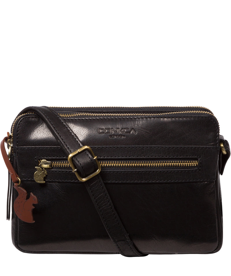 Coach black satchel drew cross body bag Clearance