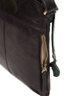 'Yayoi' Navy Leather Cross Body Bag image 6