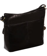 'Bon' Black Leather Cross Body Bag