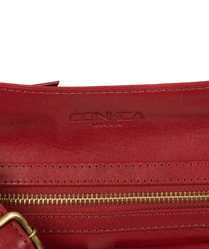 'Bon' Chilli Pepper Leather Cross Body Bag image 6