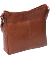 'Bon' Conker Brown Leather Cross Body Bag