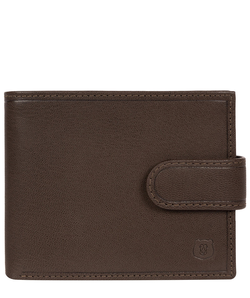 'Kinver' Dark Brown Leather Bi-Fold Wallet image 1