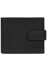 'Arden' Black Leather Bi-Fold Wallet Pure Luxuries London