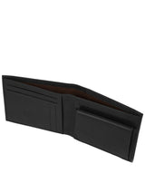 'Vidar' Black Leather Bi-Fold Wallet image 3