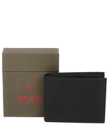 'Vidar' Black Leather Bi-Fold Wallet image 4
