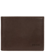 'Vidar' Dark Brown Leather Bi-Fold Wallet image 1