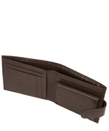 'Odinn' Dark Brown Bi-Fold Wallet image 3