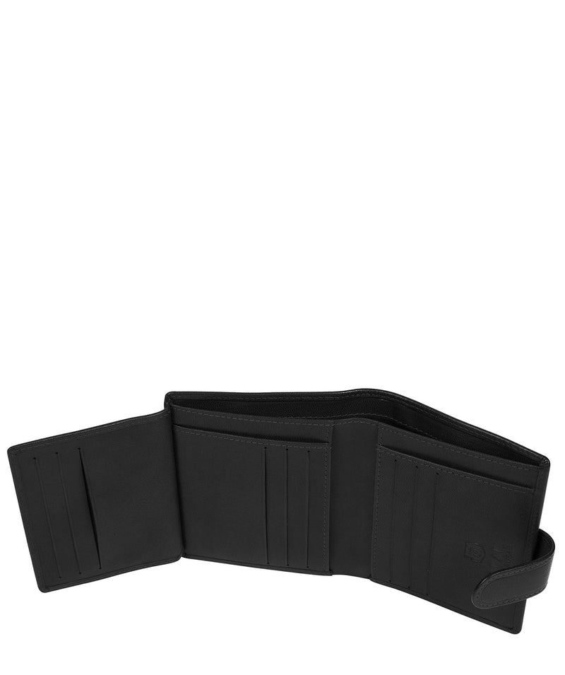 'Nilsson' Black Leather Bi-Fold Wallet image 4