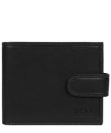 'Gunvar' Black Leather Bi-Fold Wallet image 1