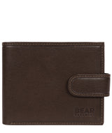 'Gunvar' Dark Brown Leather Bi-Fold Wallet image 1