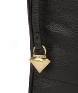 'Gianna' Black Leather Cross Body Bag image 6