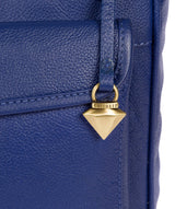 'Aria' Mazarine Blue Leather Cross Body Bag image 5