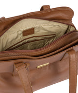 'Liana' Tan Leather Handbag image 4