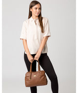 'Liana' Tan Leather Handbag image 2