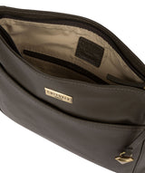 'Mireya' Olive Leather Cross Body Bag image 4
