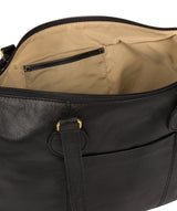 'Idelle' Black Leather Handbag image 5