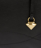 'Idelle' Black Leather Handbag image 6