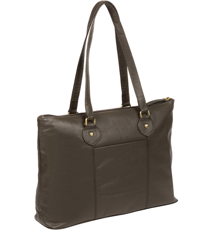 'Idelle' Olive Leather Handbag image 3