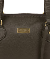 'Idelle' Olive Leather Handbag image 5