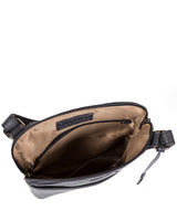 'Jayne' Navy Leather Slim Cross-Body Bag
