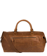 'Toure' Chestnut Leather Messenger Bag image 1