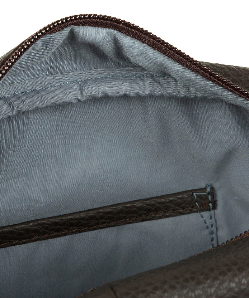 'Scene' Dark Brown Leather Despatch Bag Pure Luxuries London
