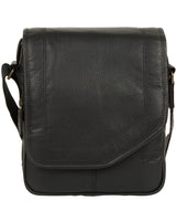 'Trip' Black Small Leather Despatch Bag image 1