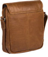 'Trip' Chestnut Leather Despatch Bag Pure Luxuries London