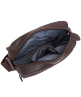 'Trip' Dark Brown Leather Despatch Bag