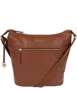 'Portinax' Sienna Brown Leather Bag image 1