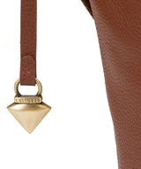 'Portinax' Sienna Brown Leather Bag image 6