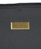 'Penny' Navy Leather Tote Bag image 6