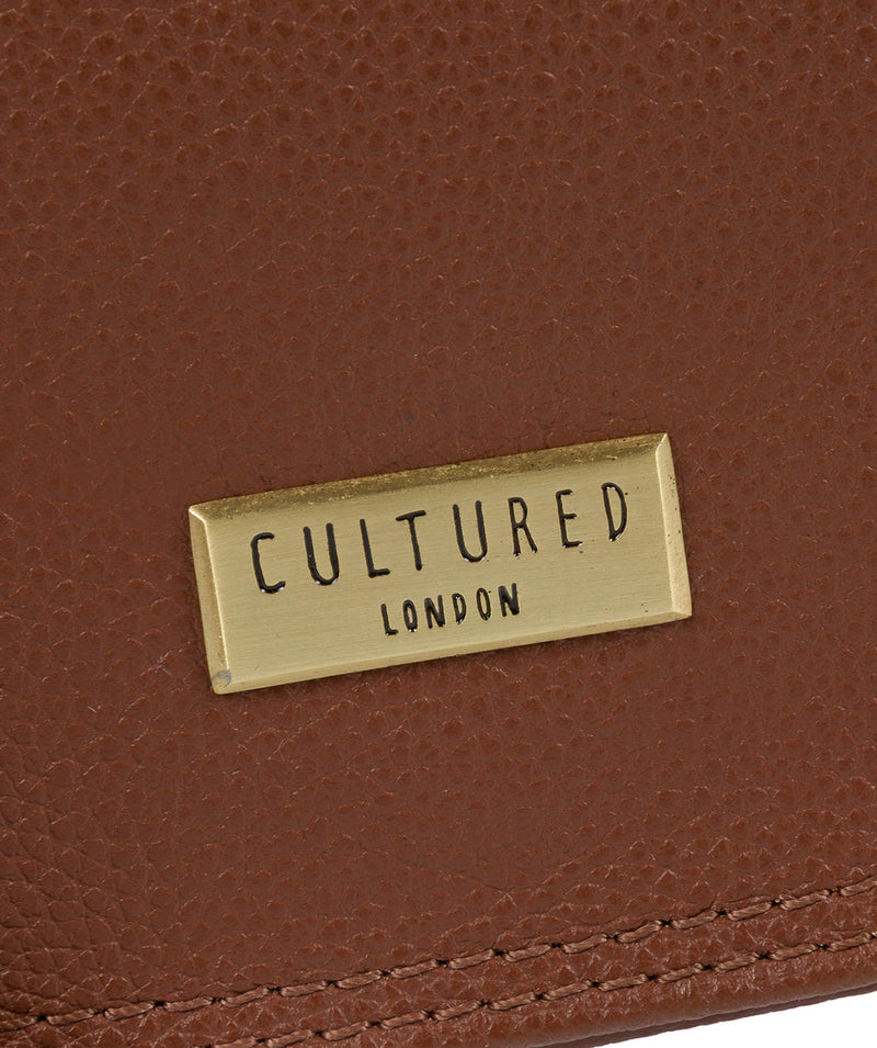 'Pollencia' Sienna Brown Leather Bag image 8