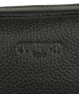 'Hop' Black Leather Despatch Bag image 6