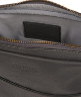 'Hop' Dark Grey Leather Despatch Bag image 4