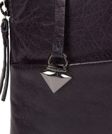 'Abberton' Navy Leather Cross Body Bag image 7
