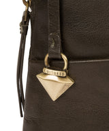 'Abberton' Olive Leather Cross Body Bag image 6